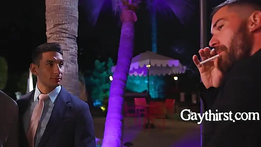 Starved for More than Food: Six Insatiable Men Engage in Carnal Feast – TinyGays 18+