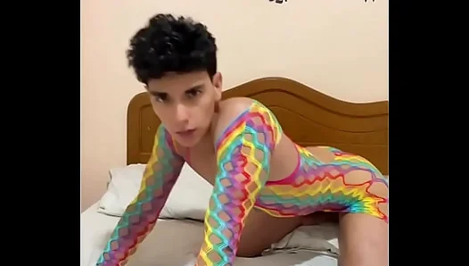 Dainty Dressed Boytoy Teases with Lewd Slow Stroke – NaughtyLads 18+
