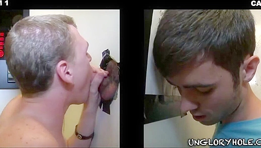 Straight Boys Shocking Gay Oral Awakening: Deep-Throating Innocence