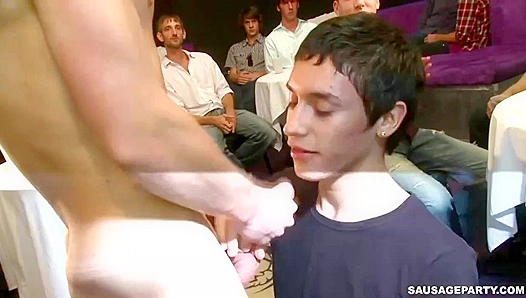 Ravenous for Dick: Beefy Lads Savor Strippers Plump, Throbbing Cocks in XXX Action