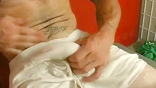 Chases Hairy Hole Stretched Wide, Moaning Loudly During Deep Self-Fucking Session with