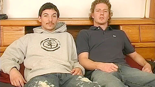 Brotherly Bond: Hot Blonde Dudes Trade Lewd Chatter Before Rimming and Fucking Together