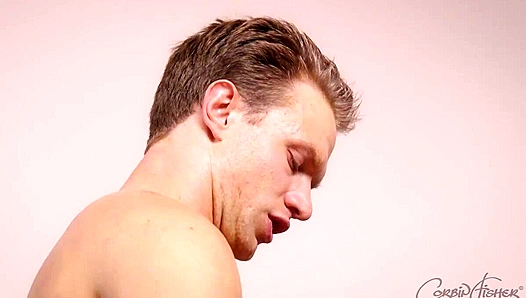 Shanes Steamy Solo: Blond Stud Teases, then Sucks his Thick Cock