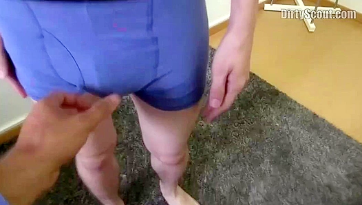 Innocent Nerds Raw Rite of Passage: Deepthrobbing Cock Down Throat in POV Debut -