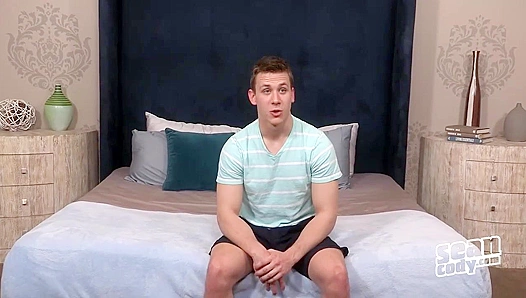 Finns Powerful Orgasm: Huge Erection Blasts After Intense Self-Pleasure – SeanCody