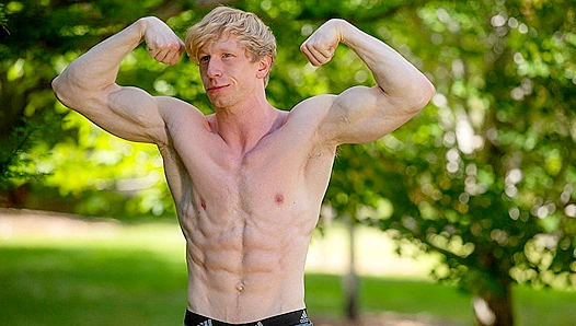 Jesses Body Quakes in Orgasmic Bliss as He Unleashes a Prolific Spurt – CorbinFisher