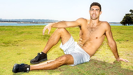 Sebastien Dominates: Hand-Relishing His Throbbing, Veiny Shaft