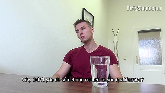 Young Czech Boy Enjoys Sucking Thick Cock Before Riding Dildo Frenetically – DirtyScout