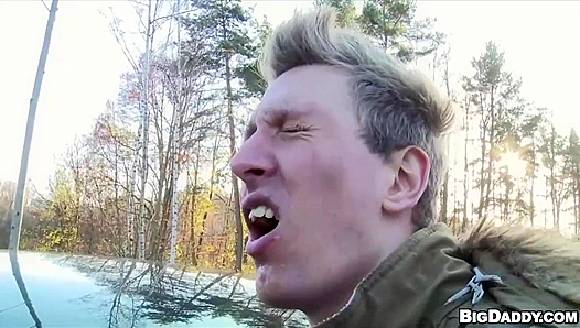 Secret Outdoor Hookups: Hungry Twink Craves Steamy Man-On-Man Action – GayPornX 18+