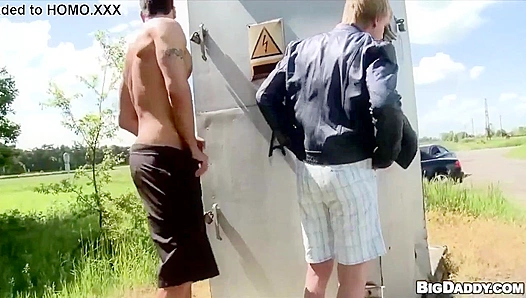 Bareback Public Pounding: Fernando and Jacks Steamy Raw Affair