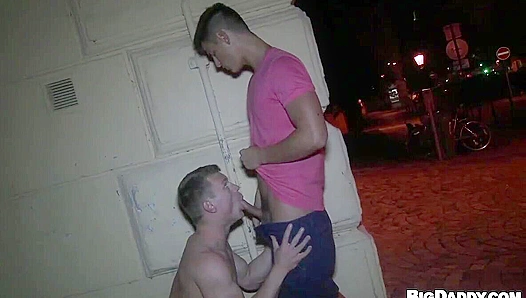 Steamy Park Encounter: Drago Claims Martys Hairy Ass in Public – GayPornRush