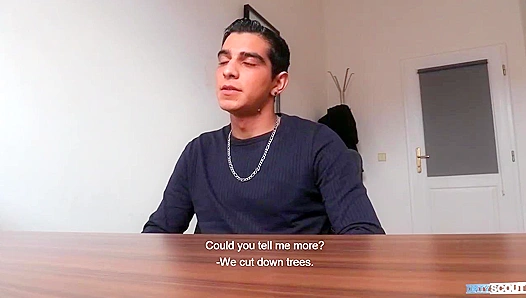 Casting Couch Chaos: Innocent Scout Gets Wrecked by Casting Directors Huge Cock