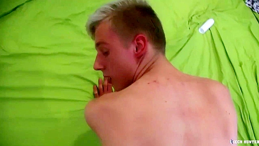 Deep Throat Takeover: Blonde Boys Tight Hole Gobbles Up Every Thick Inch in Anal Thrill
