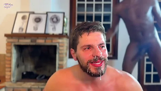 Hubbys Wild Bet Pays Off: Gangbanged Hard by Hot Wives Football Buddies in Raucous Orgy