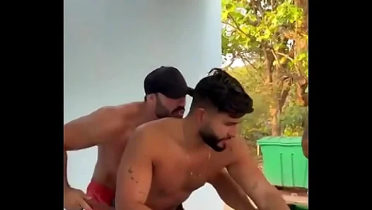 Double Trouble: Submissive Hole Stretched Wide By Twin Beef Cocks – GayXXX 18+