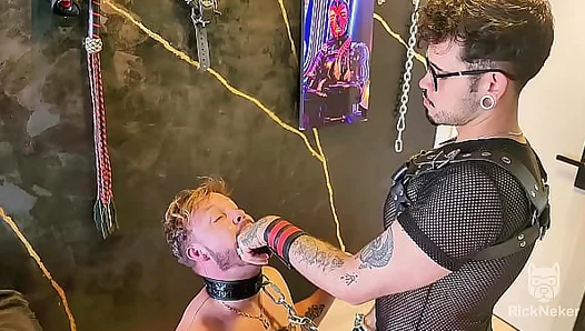 Husband Films Wifes Kinky Pup Play Submission: Ricks Hung Dog Gets Pups Out – 18+