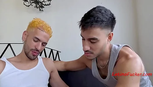 Latino Lovers Pleasure: Teen Twink Craves Anal Thrusting Caught on Cam - 18+