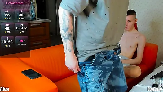 Young Studs Thick Dick Sways Between Thighs: Hung, Juicy Meat for Hungry Eyes – TwinkTeen