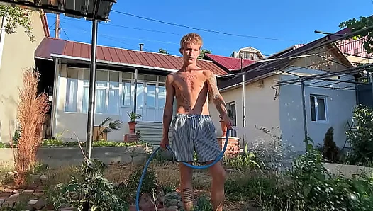 No44 PART 1 Hot Houseboy Waters Plants Then Gets Pounded Hard by Boss – Intense Anal Tease