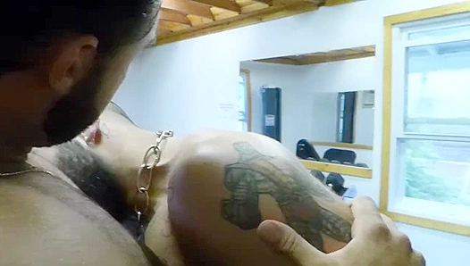 Beefy Bodies Collide: Powerhouse Muscles Fuel Raging, Uninhibited Gay Sex