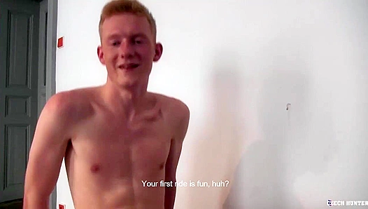 Euro Beautys Raw Threesome Escapade: Innocent Twinks Take Czech Hunters Cock –