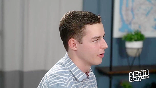 Freddys Flesh Frenzy: The Hunky Teen Squeezes Teases His Throbbing Silicone Friend – 18+