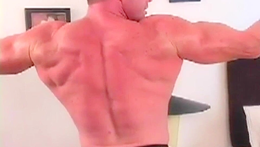 Devons Sculpted Physique Teases as He Frantically Masturbates His Girthy Shaft –