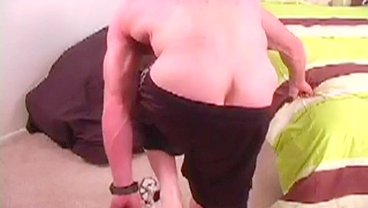 Devons Sculpted Physique Teases as He Frantically Masturbates His Girthy Shaft –