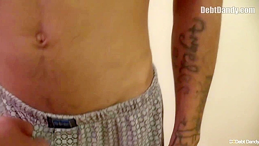 Hairy Twink Covered in Thick Cream as Debt Gets Paid on His Innocent Face – DebtDandy