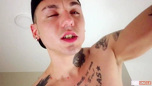 Cash-Fueled Ride: Lustful Latino Devours Hung Latinos Thick Cock Deep Inside