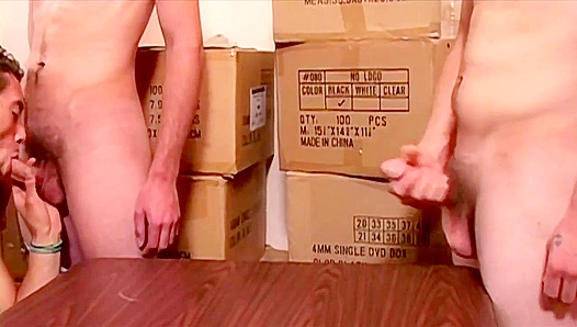 Intense Threesome Frenzy: Ann Michael Get Down and Dirty with Ryan – TinyGays 18+