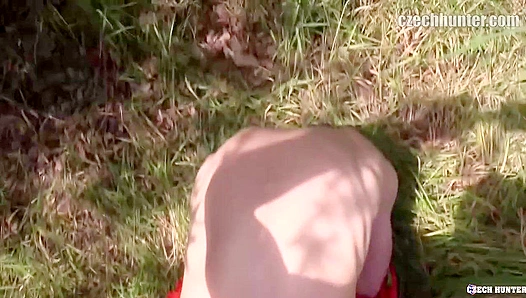 Young Czech Cutie Plays Rough Outdoors in Explicit POV Romp – Naked Adventures 18+