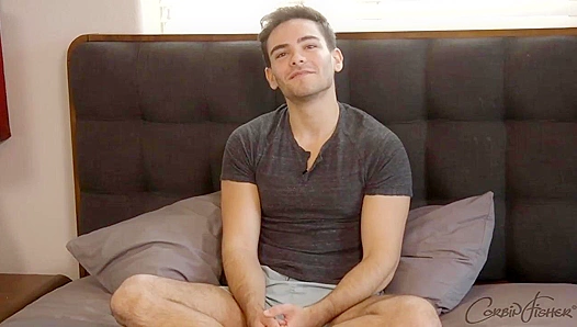 CorbinFisher: Corbins Burning Desire - Sizzling Solo Jerk-Off Session