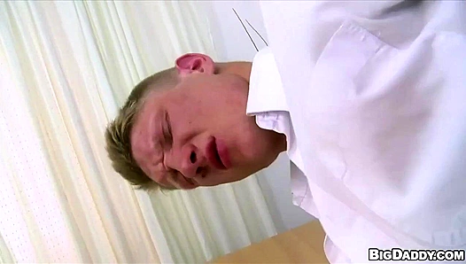 Georgio Dominates: Pounding Josephs Innocent Rear Door Wide Open in Audition Threesome