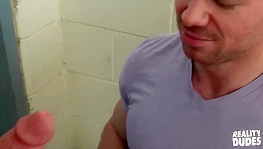 Beaus Butt Gets Destroyed: Thick Creamy Load Facial After Raw Gay Hookup Frenzy