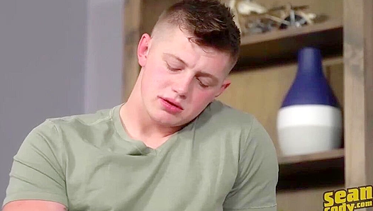 Dexters Powerful Finish: Heated Workout Ends With a Torrential Cum Shot