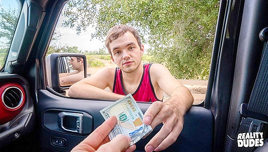 Deepthroating Strangers Huge Cock: Rough POV Fuck for Straight Marcus Tight Hole –