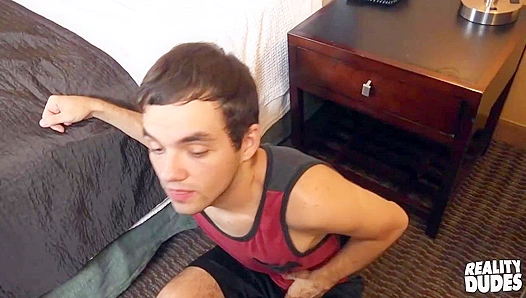 Deepthroating Strangers Huge Cock: Rough POV Fuck for Straight Marcus Tight Hole –