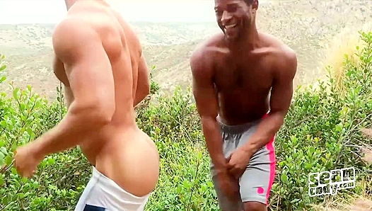 Landons Thorough Pounding of Shaws Tight Virgin Hole with Humongous Black Shaft on