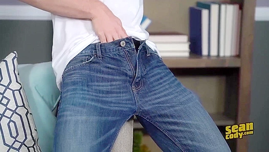 Ripped Sean Cody Hunk Unleashes Monster Load in Intense Solo Thrill