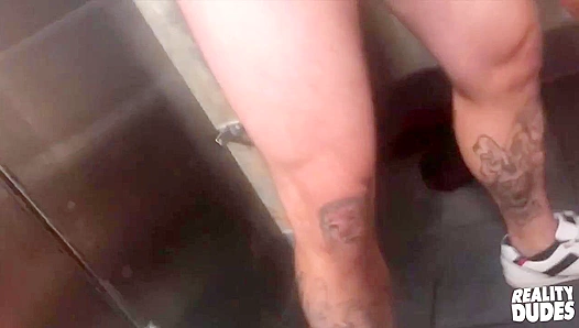 Gage Unkutts Public Mens Room Hookup: Naughty Raw Action Caught on Cam – RealityDudes 18+