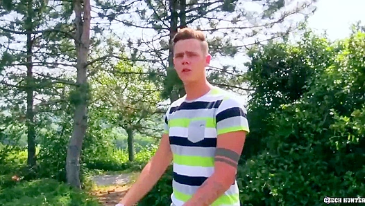 Young Adventurer Slobbers Over Rugged Rear, Relishes Backwoods Buttslam Orgy –