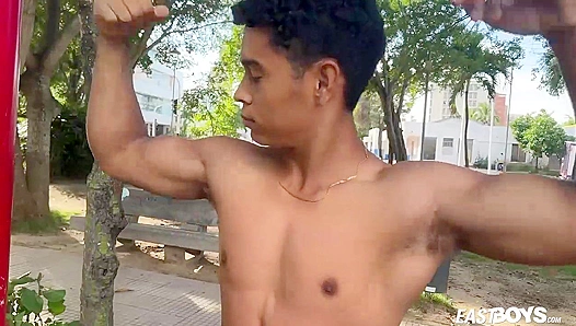 Hungry for Touch: Tonys Kitchen Solo Pleasure Session – EastBoys