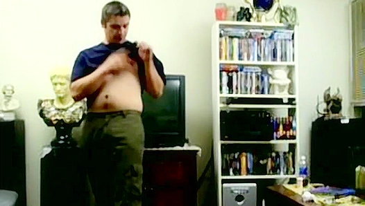 StepDads Secret Crush Exposed: Tony Cant Resist the Chubby Charmers Brawny Body -