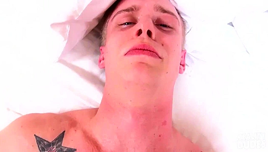 Straight Boy Shawns Sensual Initiation: Sucking Loving His First Big Gay Cock