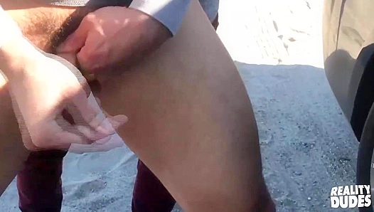 Deep Throating Under the Sun: Lucky Daniels Steamy Outdoor Cock Worship with Reality