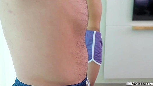 Studly Stepfather James Jacobs Dominates Teen Blake Houston in Raw Threeway – ManRoyale