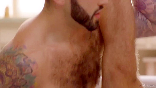 Lucas Leon Drew Valentino Takes On Fiery Prone Position Fucks – Hot Gay XXX