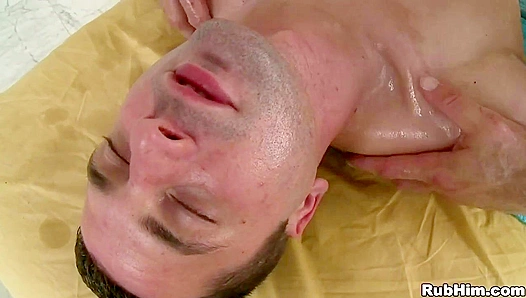 Massage Mayhem: Rugged Jason Talon Gets Roughly Stuffed by Trace Michels Skilled Hands -