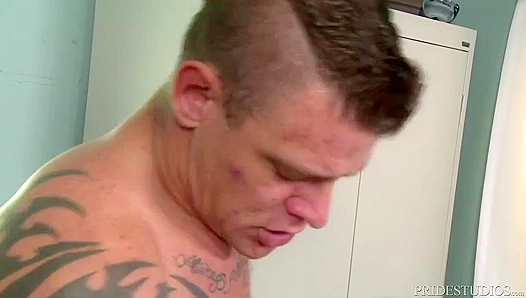 Raw Power Play: Aiden Hart and Jace Chambers Face-Fucked and Ass-Stuffed in the Exam Room